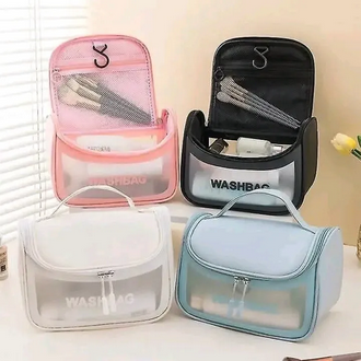 Large Capacity Makeup Organizer Bag Waterproof Cosmetic Storage Bag Travel Makeup Pouch