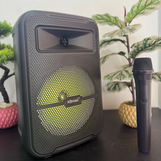 KTS 2167 Wireless Speaker - Portable Handheld Speaker with Wireless Microphones
