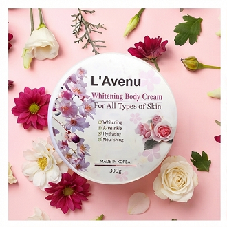 L'Avenu Body Whitening Cream-300gm