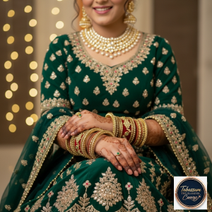 Rajasthani Tradition and Elegance: Exclusive Bridal Kundan Bangle Set