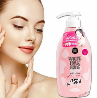 Cathy Doll White Milk Shine Body Lotion 450 ML Original (Thailand)