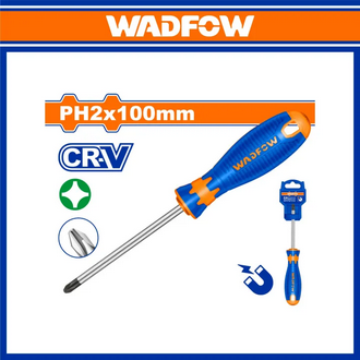 Wadfow Phillips Screwdriver (4″)100MM-WSD2224