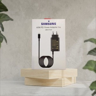 Samsung 65W PD Power Adapter Trio USB-C with  USB-A Port