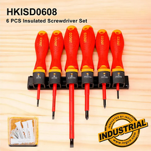 6 PCS INSULATED SCREWDRIVER SET INGCO-HKISD0608