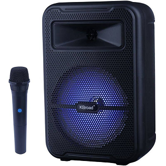 KTS 2167 Wireless Speaker - Portable Handheld Speaker with Wireless Microphones
