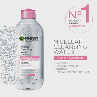 Garnier Skin Active Micellar Cleansing Water 125ml (Original)