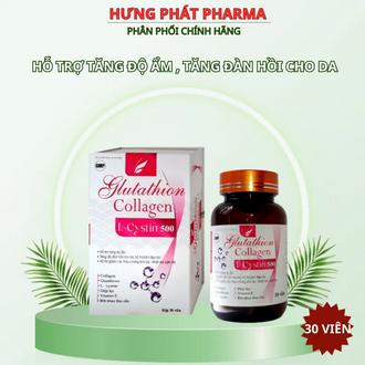 Glutathion Collagen L-Cystin 500 (30 Capsules)