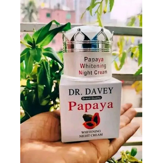 Dr Davey Papaya Whitening Night Cream-25gm