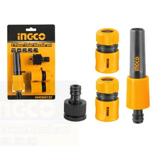 5 Piece Twist Nozzle Set Ingco – Hhcs05122