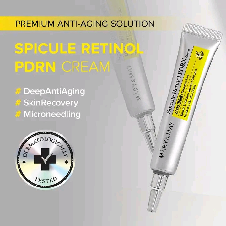 MARY & MAY Spicule Retinol PDRN Cream -15gm