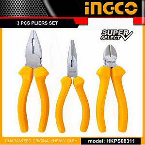 3pcs PLIERS SET INGCO-HKPS08311