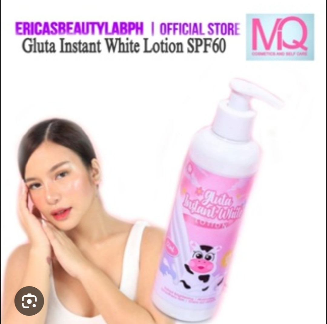 Gluta Instant White Lotion Sun Protection Moisturizing Whitening Milk Collagen Lotion (Korea)