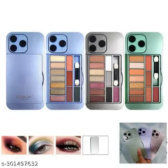 iPhone Eye-shadow Palette-Portable Cosmetic Makeup Palettes for Women Eyebrow Pallet-Beauty Makeup Palettes