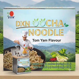 DXN Oocha Noodle (Tom Yam)–Healthy Instant Noodles with Oolong Tea Infusion
