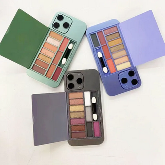 iPhone Eye-shadow Palette-Portable Cosmetic Makeup Palettes for Women Eyebrow Pallet-Beauty Makeup Palettes