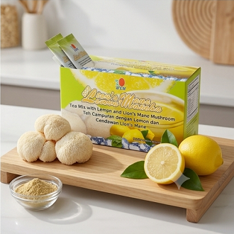 DXN Lion's Mane Lemon Matcha (440g)-100% Original Product