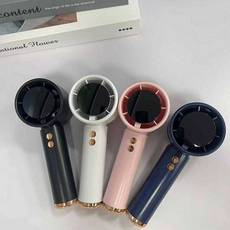 Portable Handheld Rechargeable High-Speed Mini Turbo Fan with LED Display